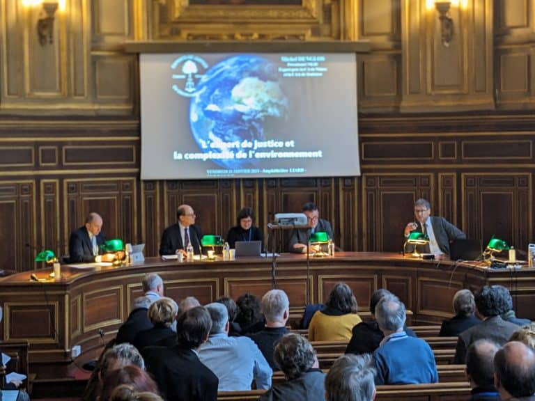 La justice environnementale avec la compagnie des experts près la cour de cassation à la Sorbonne